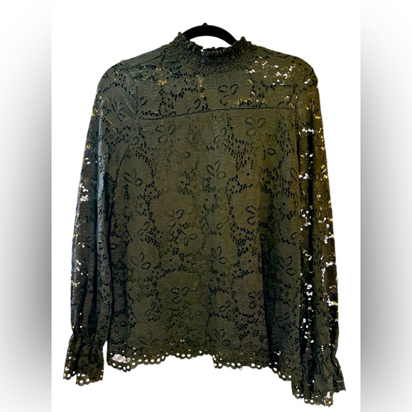 Adrianna Papell Lace Top. Women’s size Large - Picture 1 of 3